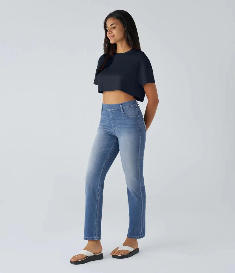 ComfortFit™ - Elastische & Comfortabele Broek Met Hoge Taille - Zinavić